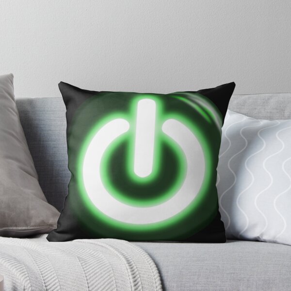 Item preview, Green Power Button designed and sold by DesertG.
