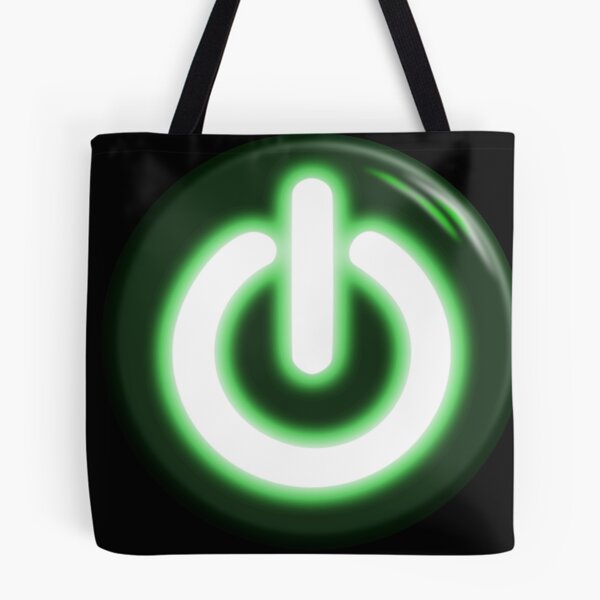 Item preview, Green Power Button designed and sold by DesertG.