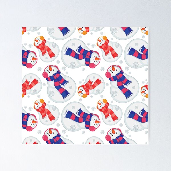 Item preview, Snowman Scarf -  A Scarf Snowman  designed and sold by Jessi Review.