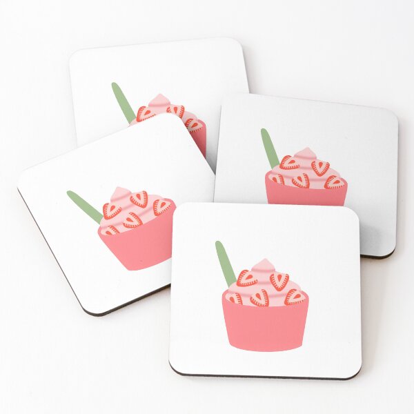 Item preview, Copy of Strawberry Frozen Yogurt by LittleByrdSTU designed and sold by Martie Mart.