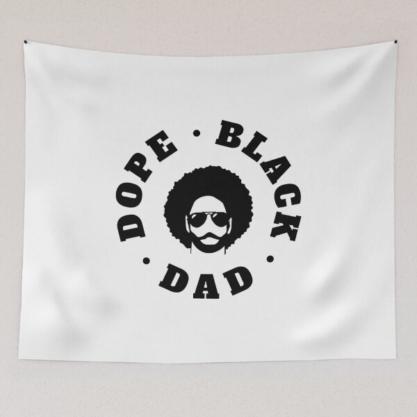Item preview, Dope Black Dad Quote / Proud African American Father Saying graphic designed and sold by CreatedByHeidi.