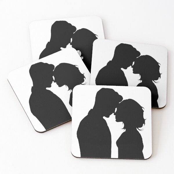Item preview, Silhouetted Love I designed and sold by haplessthespian.
