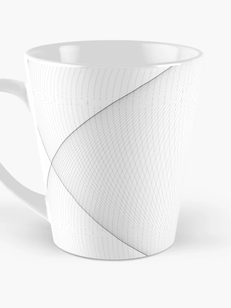 Thumbnail 3 of 4, Coffee Mug, Abstract Geometry designed and sold by ParamPatterns.