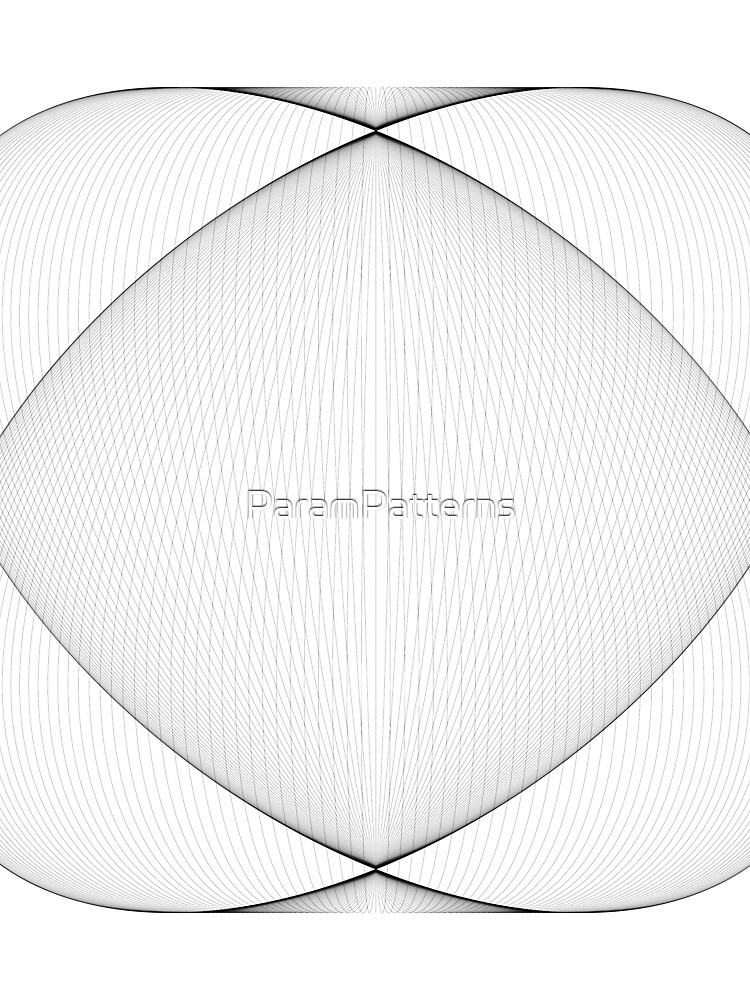 Thumbnail 3 of 3, Scarf, Abstract Geometry designed and sold by ParamPatterns.