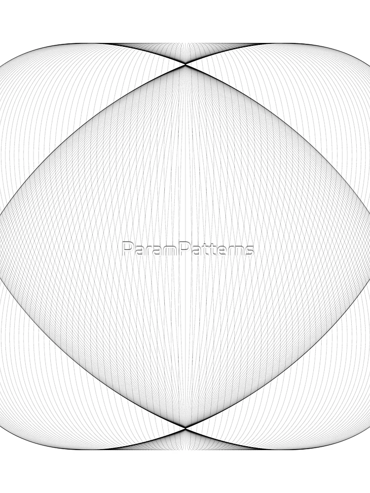 Thumbnail 3 of 3, Scarf, Abstract Geometry designed and sold by ParamPatterns.