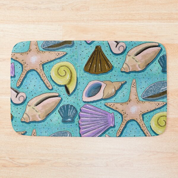 Item preview, Seashell Beach Nautical Pattern designed and sold by Amelia Dean.