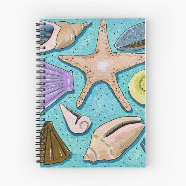 Item preview, Seashell Beach Nautical Pattern designed and sold by Amelia Dean.