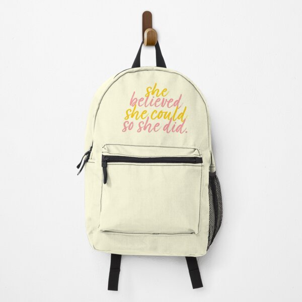 Item preview, She Believed She Could Feminism Motivate designed and sold by thefrshmachine.