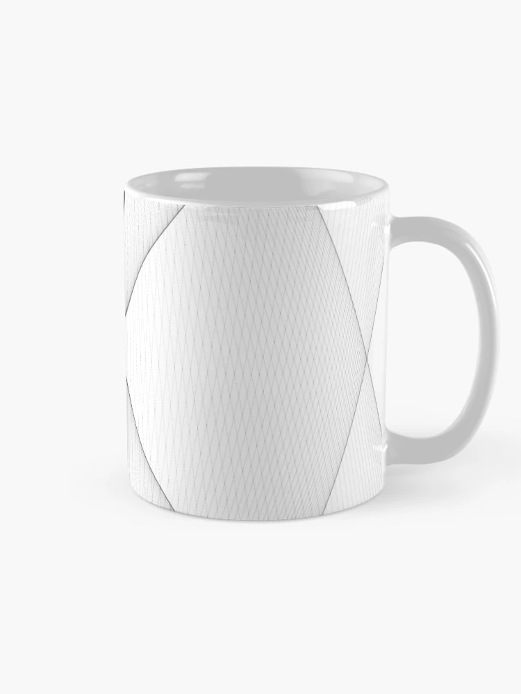 Thumbnail 3 of 6, Coffee Mug, Abstract Geometry designed and sold by ParamPatterns.
