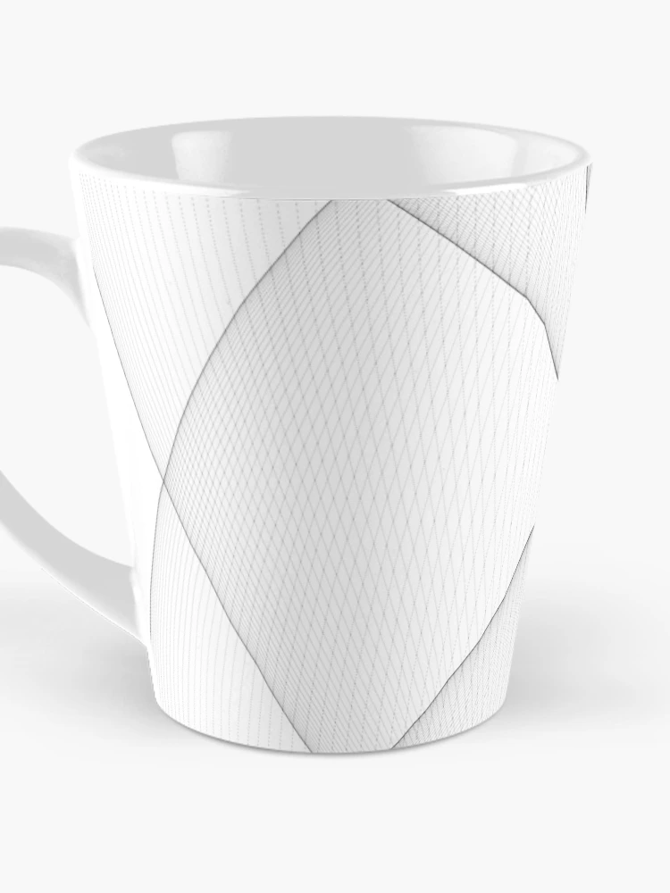 Thumbnail 3 of 4, Coffee Mug, Abstract Geometry designed and sold by ParamPatterns.