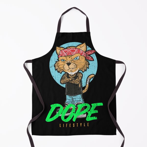 Item preview, Dope Lifestyle Cat Design designed and sold by BLAKVERSE DESIGNS.