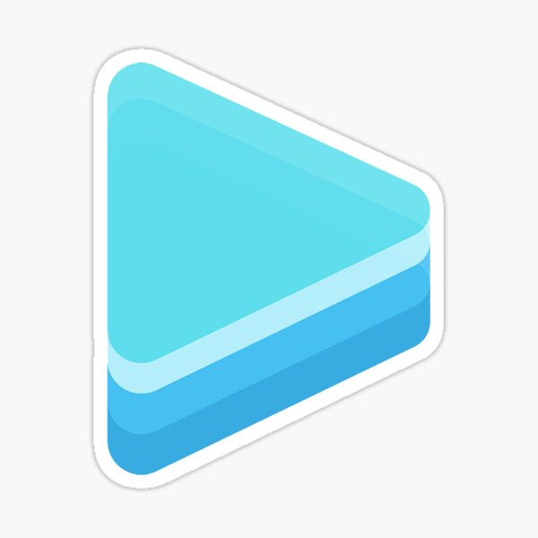 Hololive Vtuber Play Button Sticker