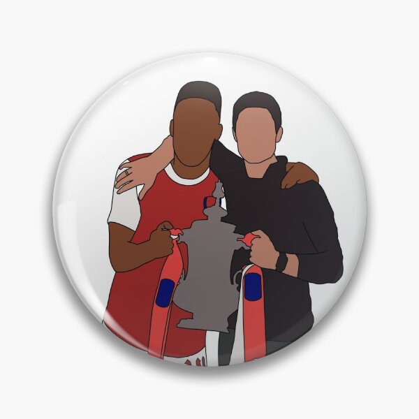 Item preview, Aubameyang and Arteta designed and sold by 1975hannah.
