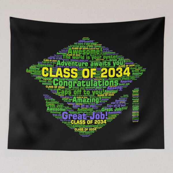 Item preview, Class of 2034 designed and sold by HappinessWorld.