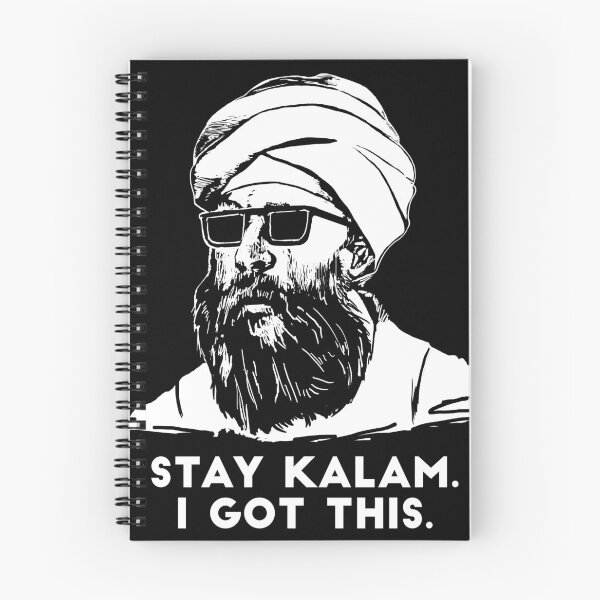 Item preview, Stay Kalam (Dark Version) designed and sold by ApologiaStore.