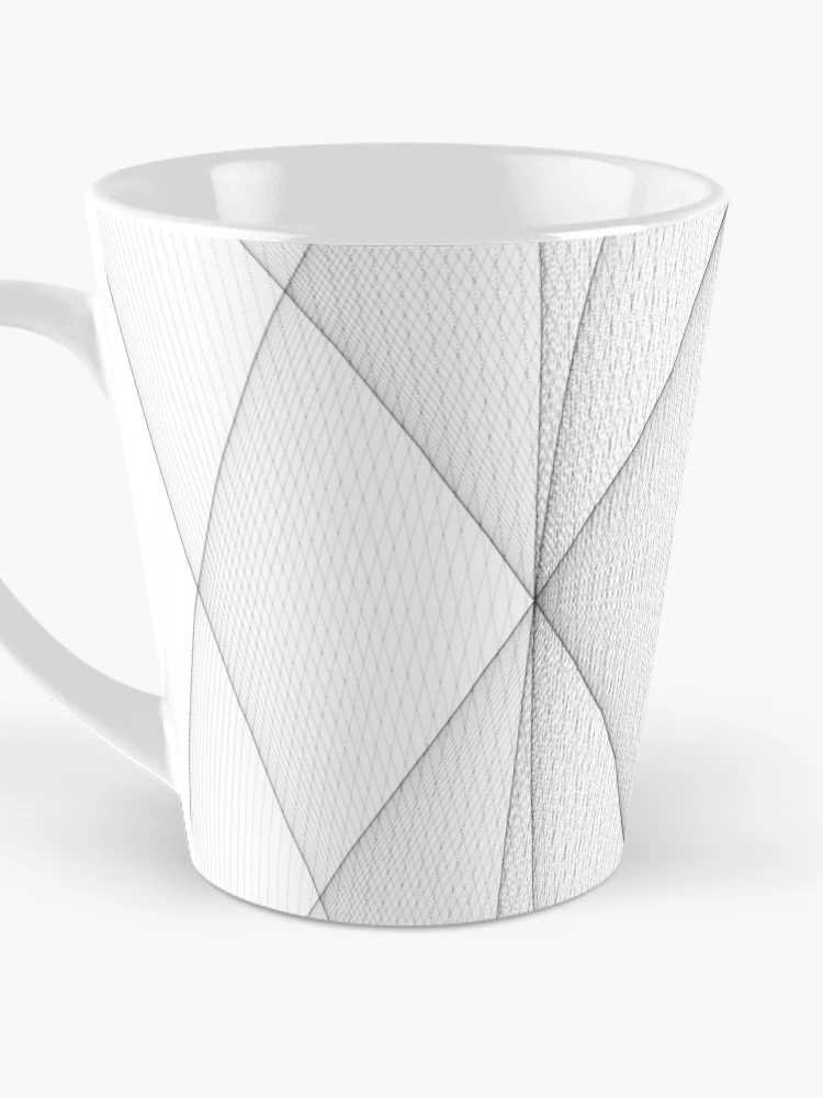 Thumbnail 3 of 4, Coffee Mug, Abstract Geometry designed and sold by ParamPatterns.