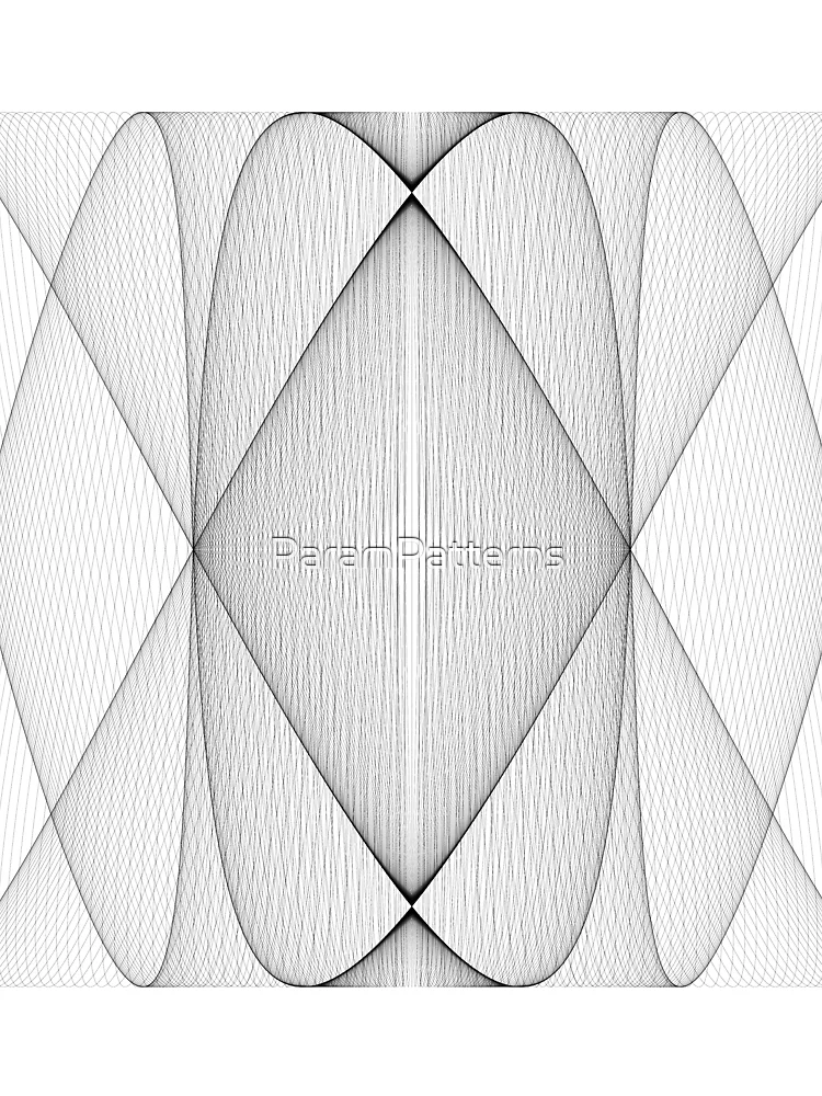 Thumbnail 3 of 3, Scarf, Abstract Geometry designed and sold by ParamPatterns.