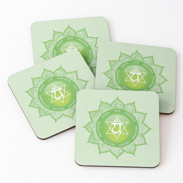 Item preview, Heart Chakra Mandala - 49 GBG designed and sold by chakraplaza.