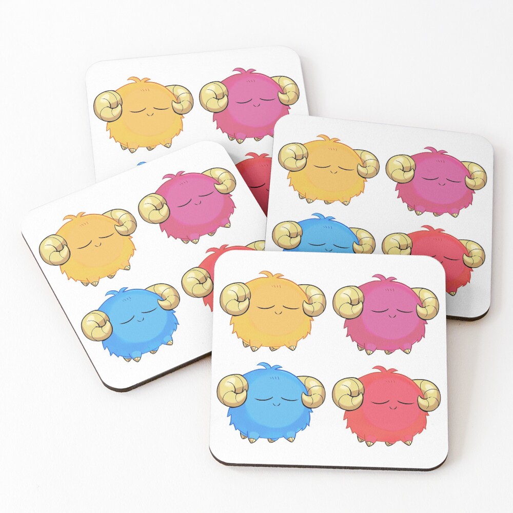 Item preview, Coasters (Set of 4) designed and sold by RakeaDraws.