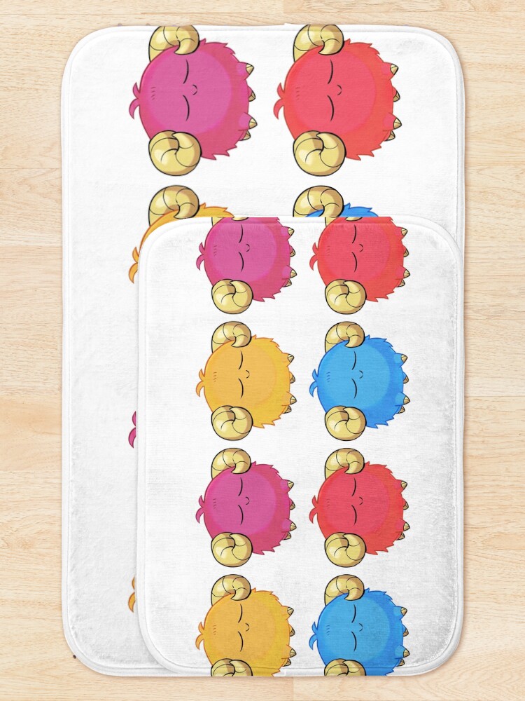 Thumbnail 5 of 6, Bath Mat, Scapegoat designed and sold by RakeaDraws.