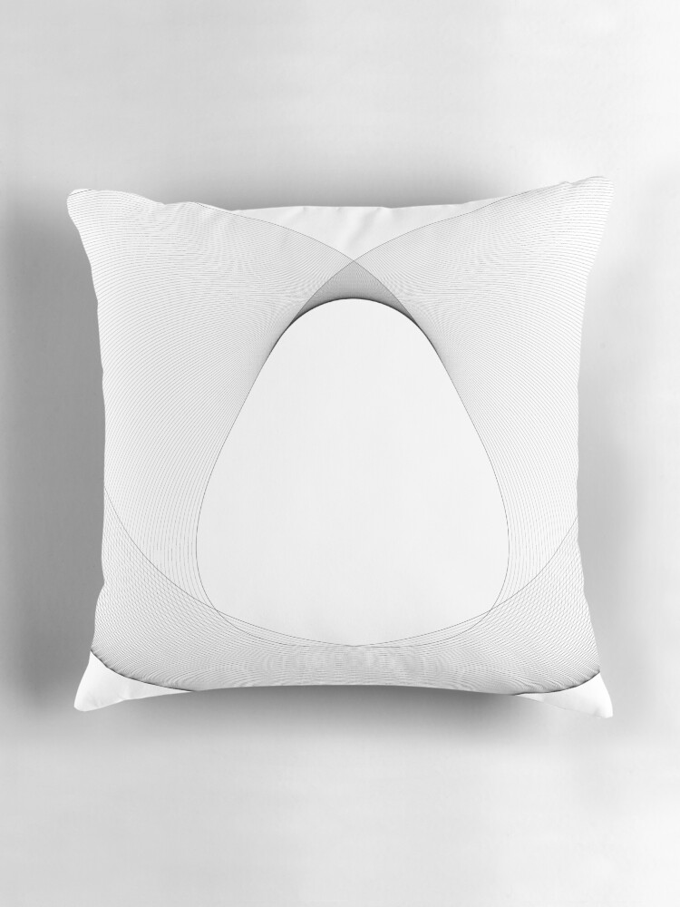 Thumbnail 3 of 4, Pillow, Abstract Geometry designed and sold by ParamPatterns.