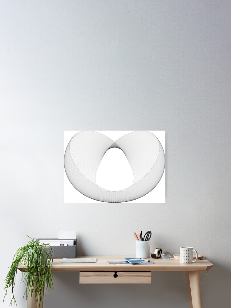 Thumbnail 2 of 3, Poster, Abstract Geometry designed and sold by ParamPatterns.
