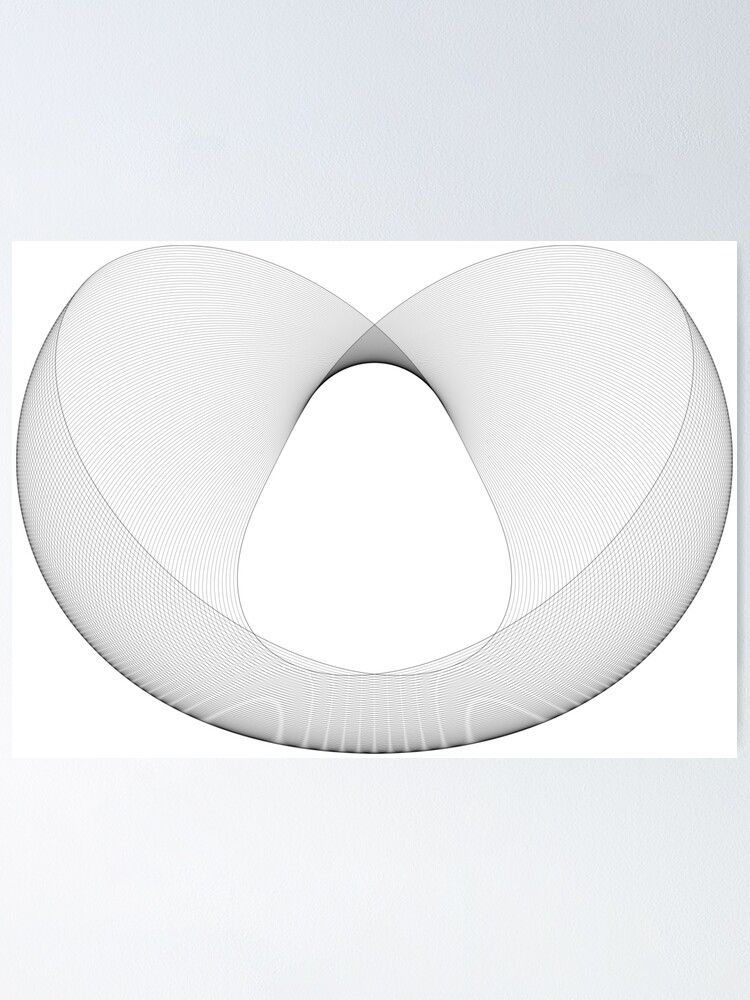 Thumbnail 1 of 3, Poster, Abstract Geometry designed and sold by ParamPatterns.