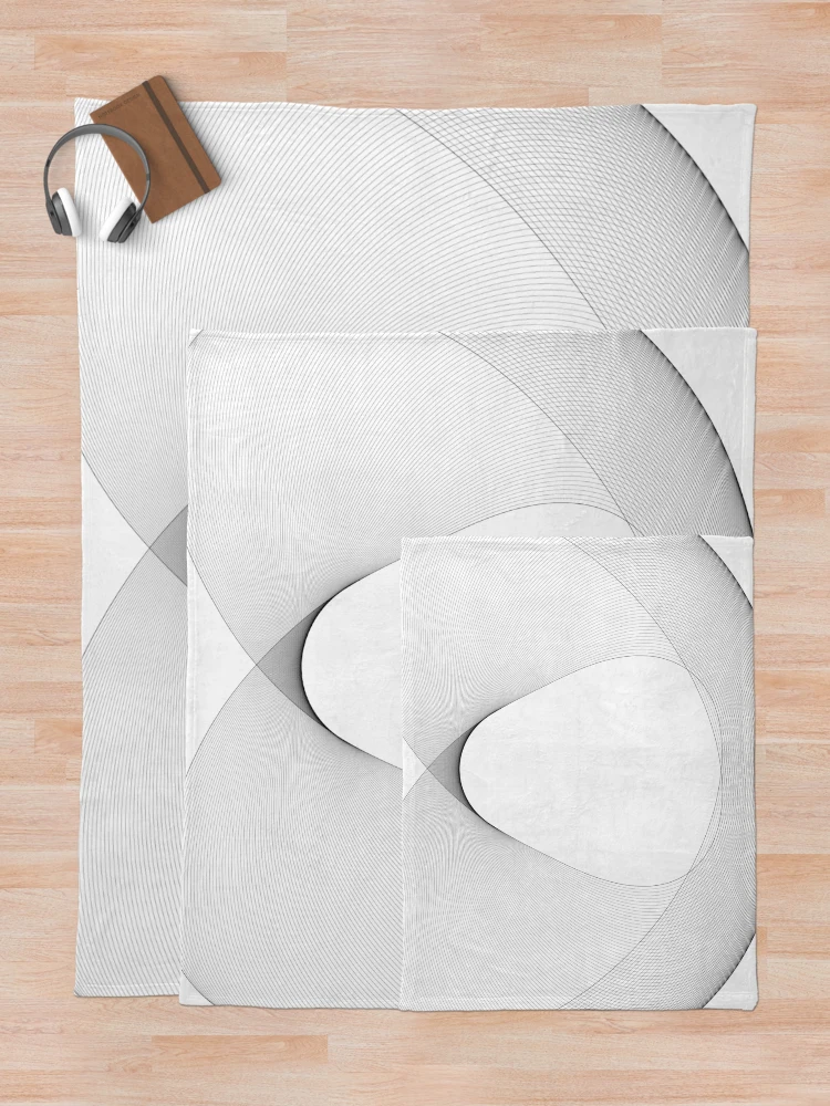 Thumbnail 5 of 6, Throw Blanket, Abstract Geometry designed and sold by ParamPatterns.