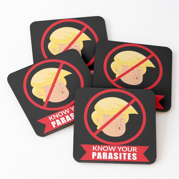 Item preview, KNOW YOUR PARASITES DUMP TRUMP 2020 designed and sold by btilyas.