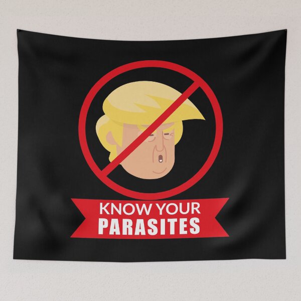 Item preview, KNOW YOUR PARASITES DUMP TRUMP 2020 designed and sold by btilyas.