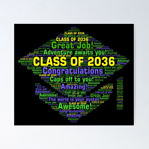 Item preview, Class of 2036 designed and sold by HappinessWorld.