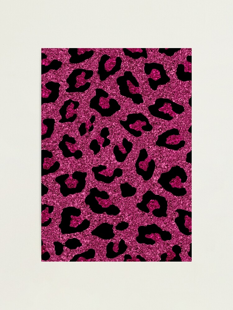 Hot Pink Leopard Print Glitter Tape - 15mm x 5m - Craft Supply Planner –  MindTheWrap