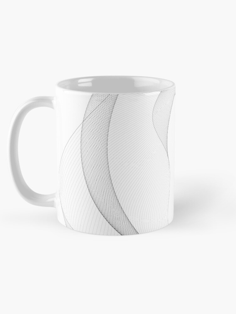 Thumbnail 5 of 6, Coffee Mug, Abstract Geometry designed and sold by ParamPatterns.
