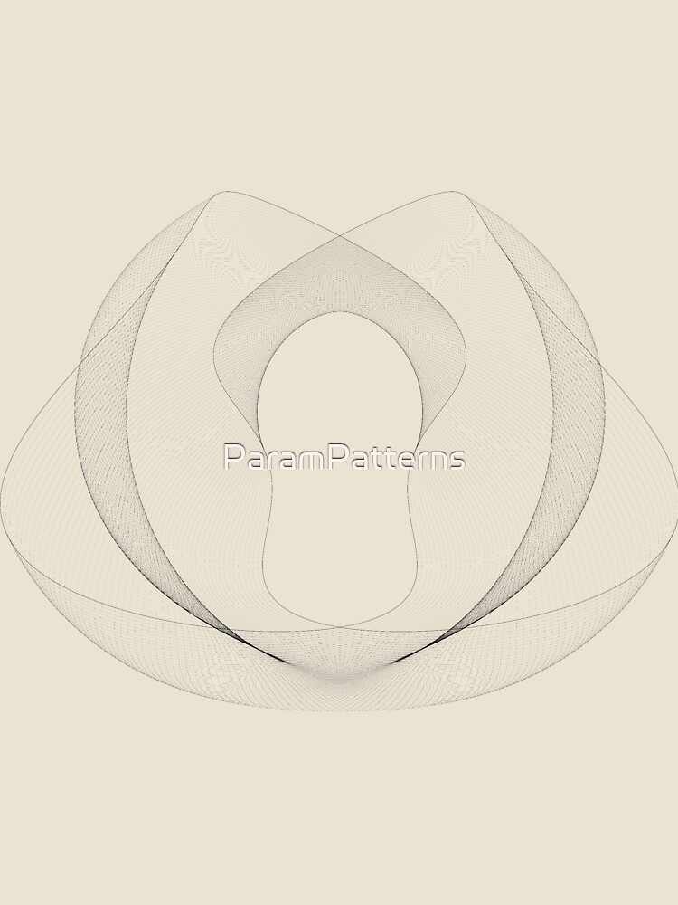 Thumbnail 4 of 4, Relaxed T-Shirt, Abstract Geometry designed and sold by ParamPatterns.