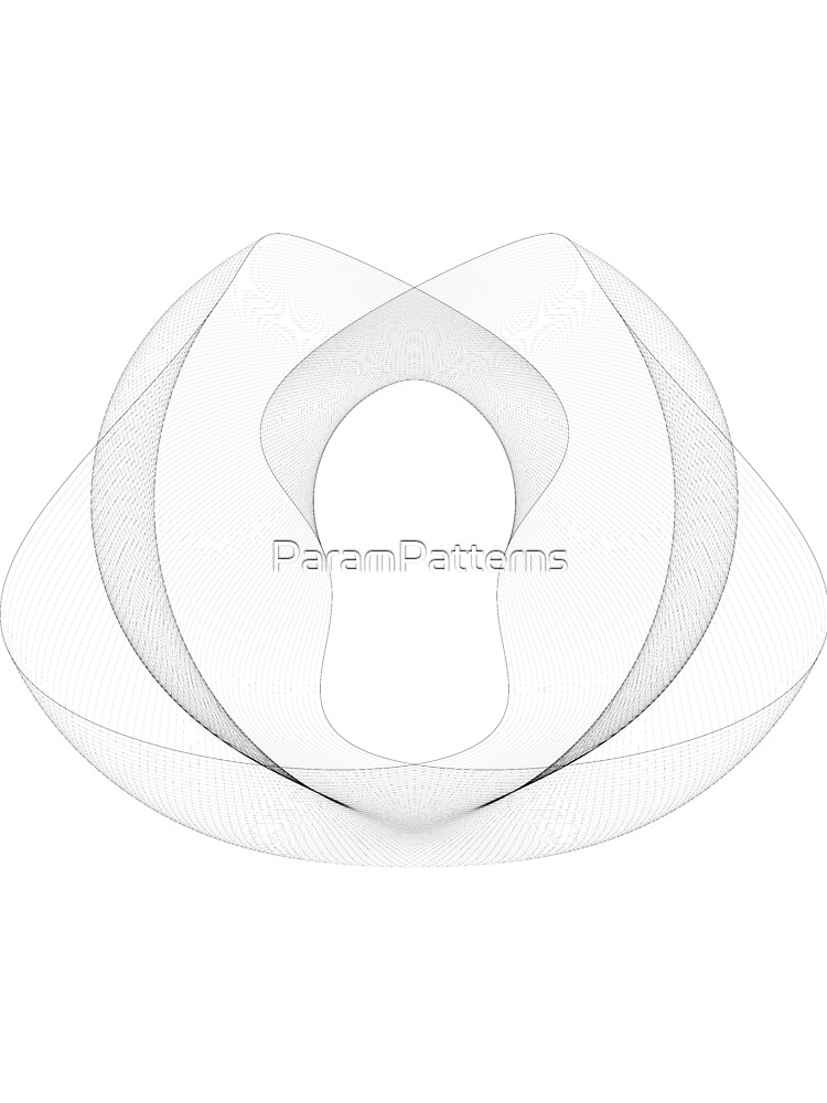 Thumbnail 4 of 4, Boxy T-Shirt, Abstract Geometry designed and sold by ParamPatterns.