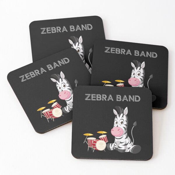 Item preview, Zebra, zebra band, zebra band music, band, hum, running zebra, zebra band songs, hum band, music, animals, youd prefer an astronaut, rock, punk, 80s, animal, white, wild, wildlife,  designed and sold by bimmer325.