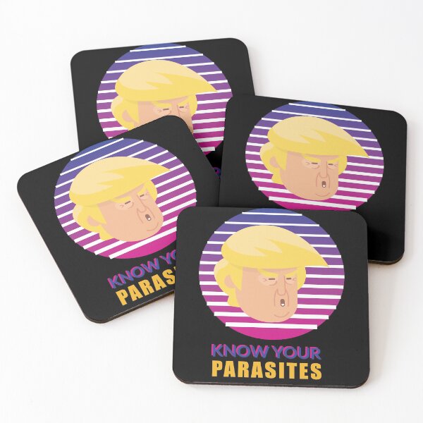 Item preview, KNOW YOUR PARASITES DUMP TRUMP 2020 designed and sold by btilyas.