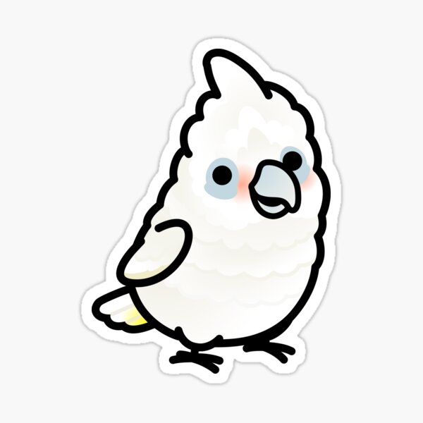 Cartoon bird stickers • The Printables