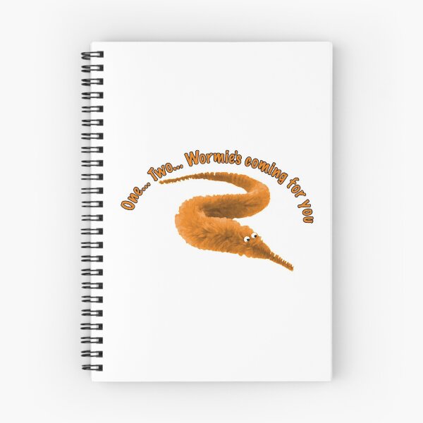 Item preview, Worm on a string Orange Wormie's coming for you designed and sold by Geek-Nerd-Shop.