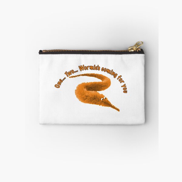 Item preview, Worm on a string Orange Wormie's coming for you designed and sold by Geek-Nerd-Shop.