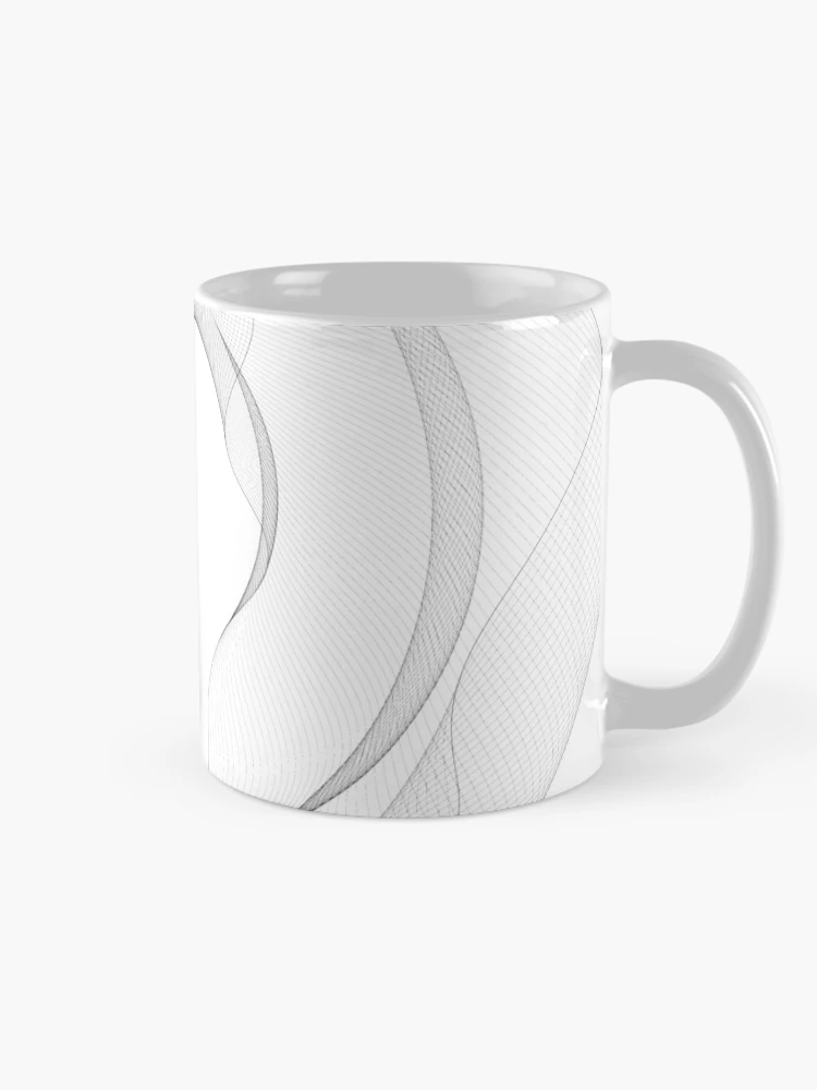 Thumbnail 3 of 6, Coffee Mug, Abstract Geometry designed and sold by ParamPatterns.