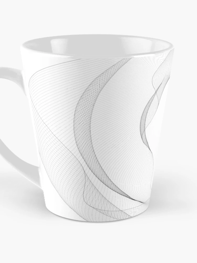 Thumbnail 3 of 4, Coffee Mug, Abstract Geometry designed and sold by ParamPatterns.