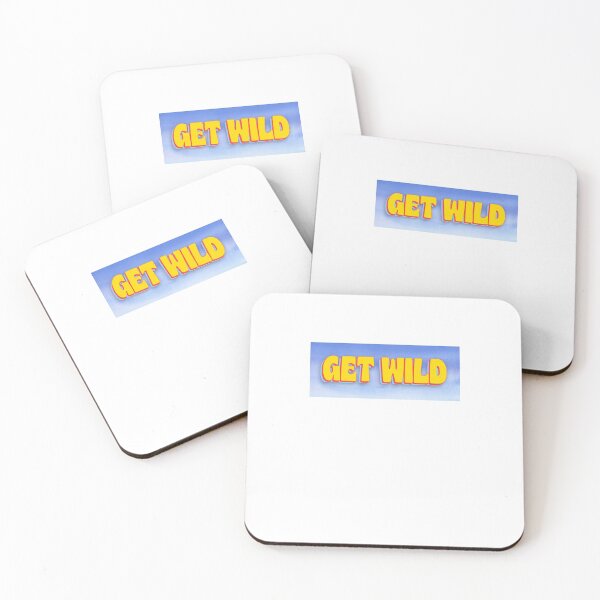 Item preview, Get Wild Sky Square Retro designed and sold by thefrshmachine.