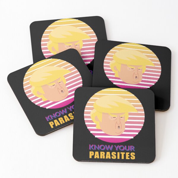 Item preview, KNOW YOUR PARASITES DUMP TRUMP 2020 designed and sold by btilyas.