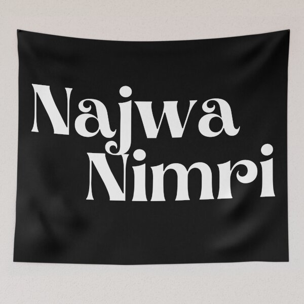 Item preview, Najwa Nimri | Calligraphy 2 designed and sold by KauzSL.