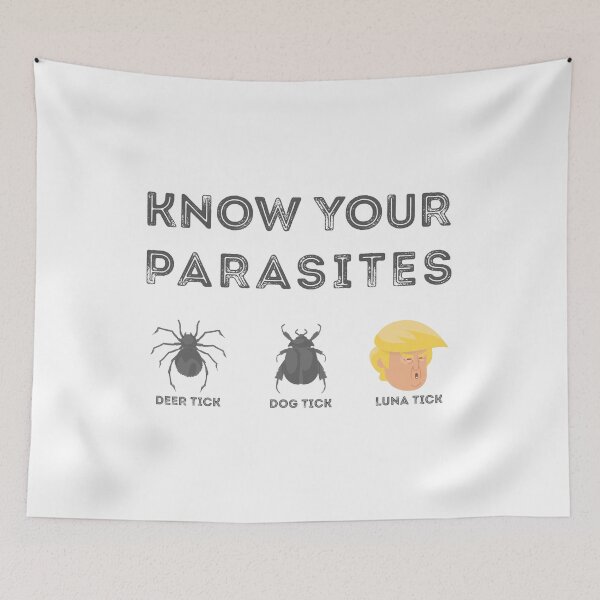 Item preview, KNOW YOUR PARASITES DUMP TRUMP 2020 designed and sold by btilyas.