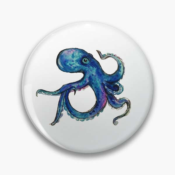 Item preview, Blue Octo  designed and sold by cherishakayart.