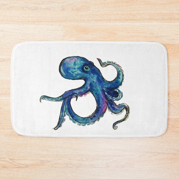 Item preview, Blue Octo  designed and sold by cherishakayart.