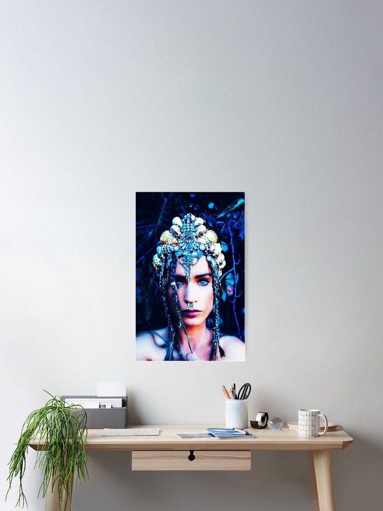 Thumbnail 2 of 3, Poster, Mermaid Queen designed and sold by DGCustom.