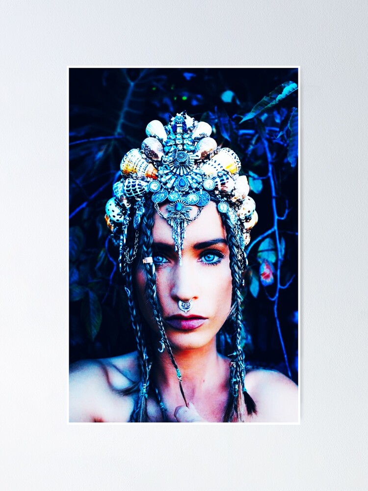 Thumbnail 1 of 3, Poster, Mermaid Queen designed and sold by DGCustom.